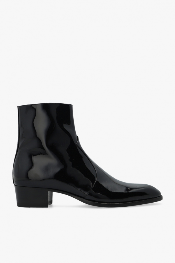 Saint laurent cheap wyatt ankle boots